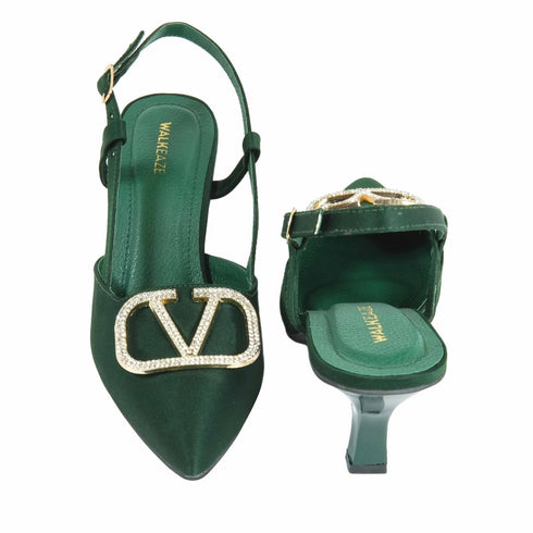 Women Formal Court - Shoes - 62841S - Court Shoes - Walkeaze