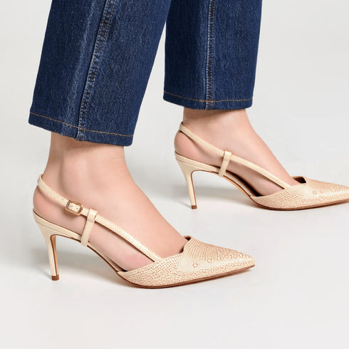 Women Formal Court - Shoes - 98337S - Court Shoes - Walkeaze