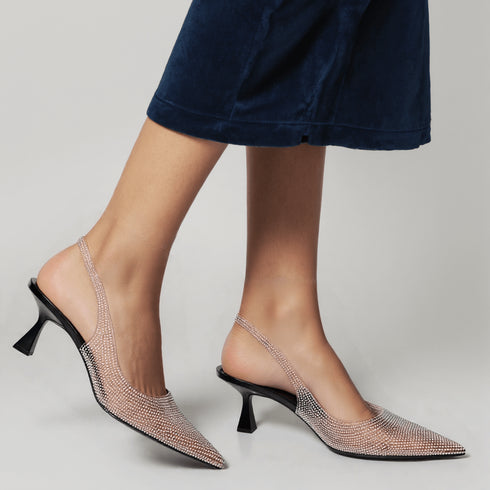 Women Formal Court - Shoes - 98340S - Court Shoes - Walkeaze