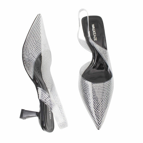 Women Formal Court - Shoes - 98340S - Court Shoes - Walkeaze