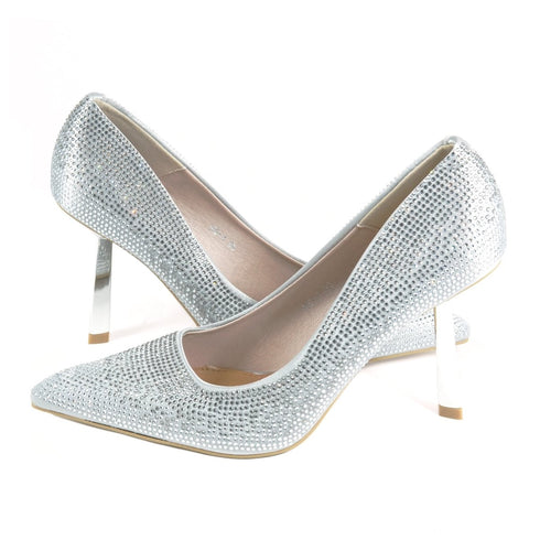 Women Formal Court - Shoes - 98346S - Court Shoes - Walkeaze