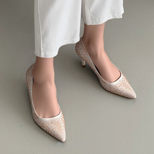 Women Formal Court - Shoes - 98347S - Court Shoes - Walkeaze