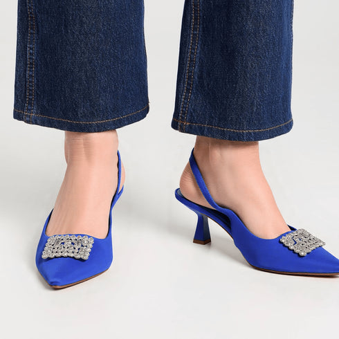 Women Formal Court - Shoes - 98364S - Court Shoes - Walkeaze