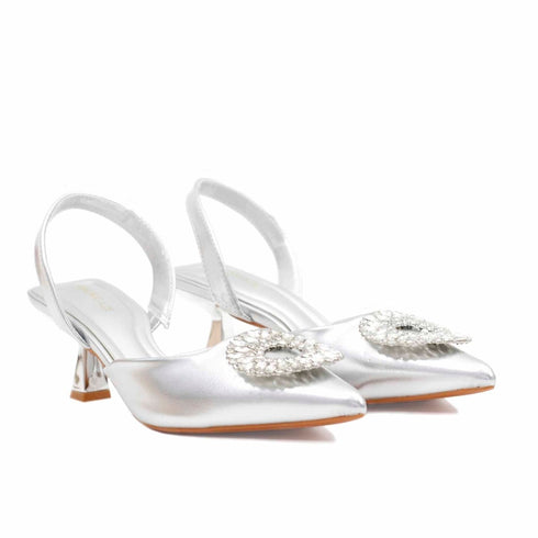 Women Formal Court - Shoes - 98367S - Court Shoes - Walkeaze