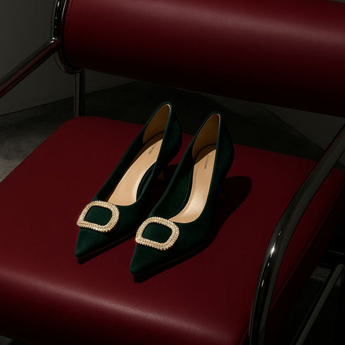 Women Formal Court - Shoes - 98373S - Court Shoes - Walkeaze