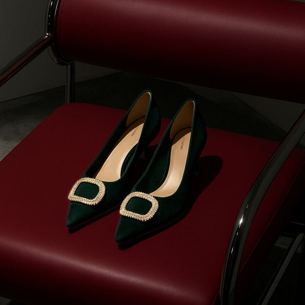 Women Formal Court - Shoes - 98373S - Court Shoes - Walkeaze