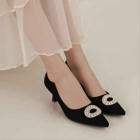 Women Formal Court - Shoes - 98377S - Court Shoes - Walkeaze