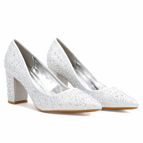 Women Formal Court - Shoes - 98379S - Court Shoes - Walkeaze