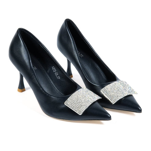 Women Formal Court - Shoes - 98410S - Court Shoes - Walkeaze
