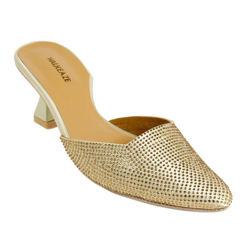 Women Formal Mules - 62807S - Mules - Walkeaze