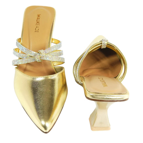 Women Formal Mules - 62809S - Mules - Walkeaze