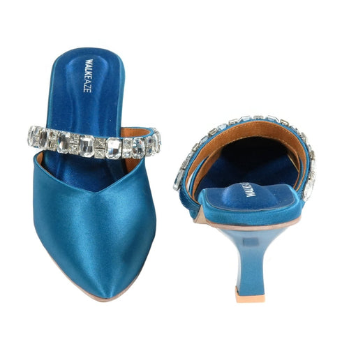 Women Formal Mules - 63002S - Mules - Walkeaze