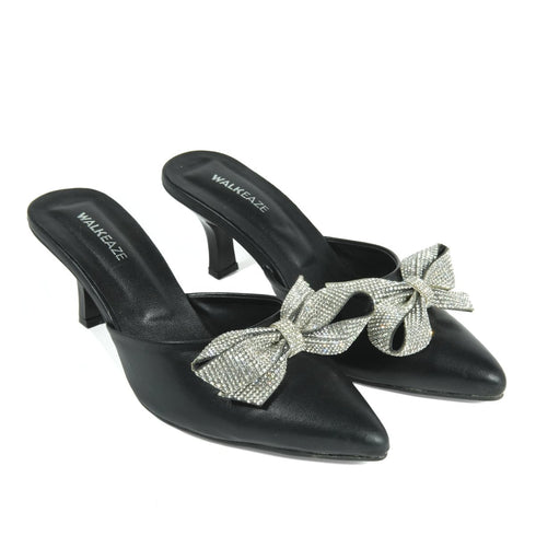 Women Formal Mules - 74173S - Mules - Walkeaze