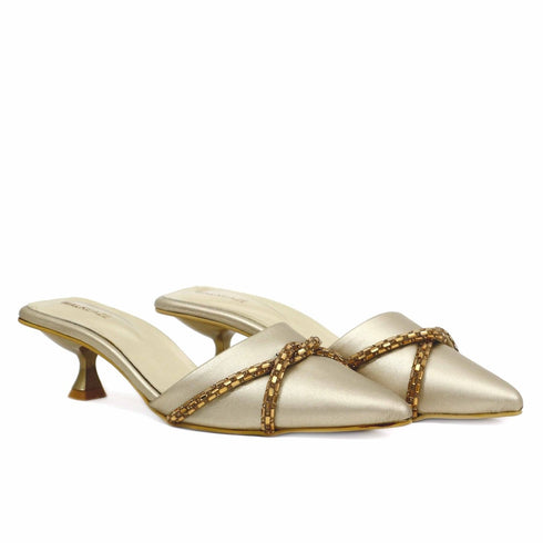 Women Formal Mules - 74798S - Mules - Walkeaze