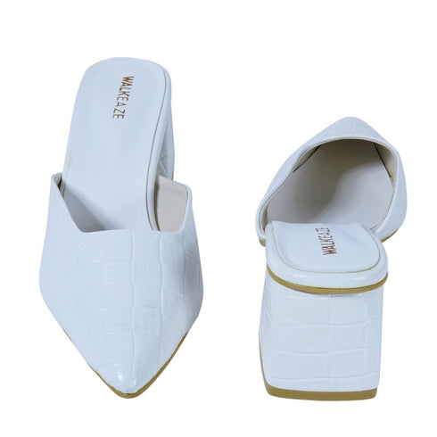 Women Formal Mules - 74895S - Mules - Walkeaze