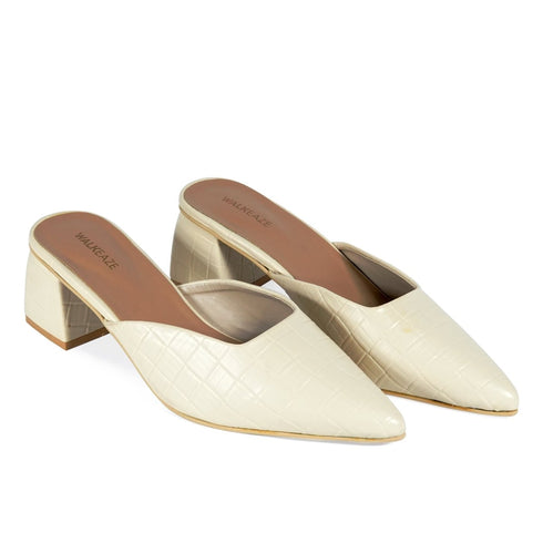 Women Formal Mules - 74895S - Mules - Walkeaze