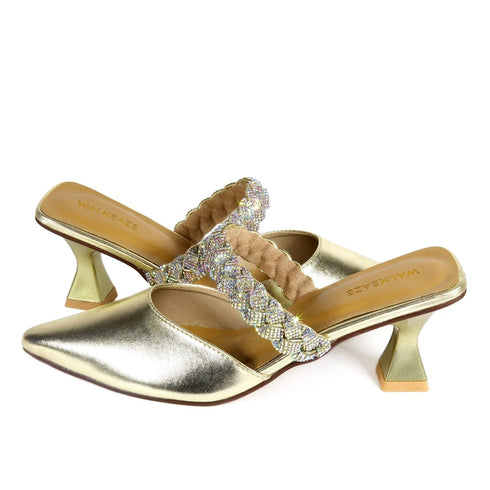 Women Formal Mules - 74911S - Mules - Walkeaze