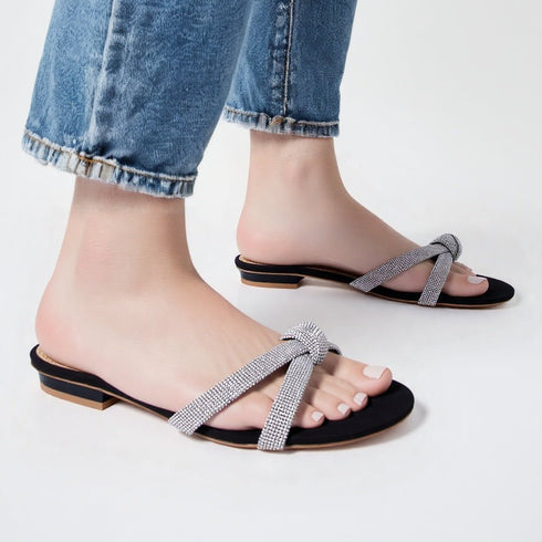 Women Formal Slippers - 38679S - Slippers - Walkeaze