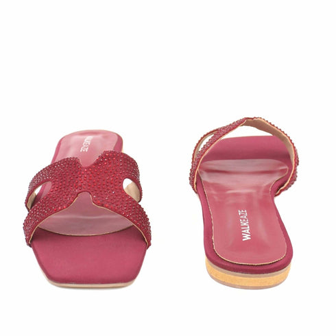 Women Formal Slippers - 40093S - Slippers - Walkeaze