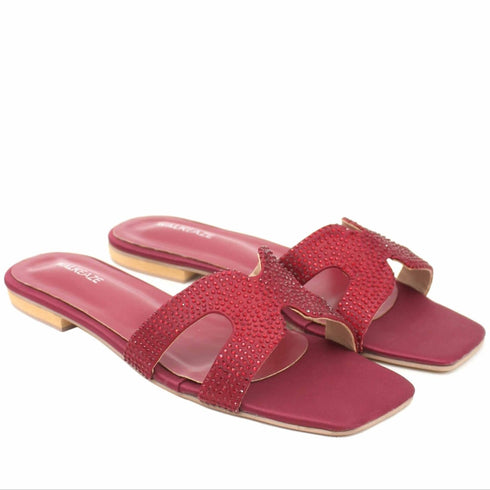Women Formal Slippers - 40093S - Slippers - Walkeaze