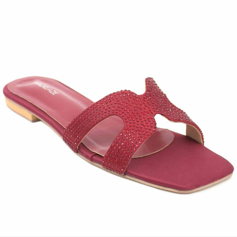 Women Formal Slippers - 40093S - Slippers - Walkeaze