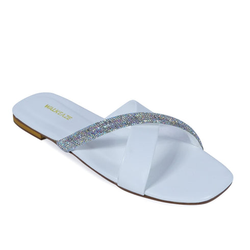 Women Formal Slippers - 40149S - Slippers - Walkeaze