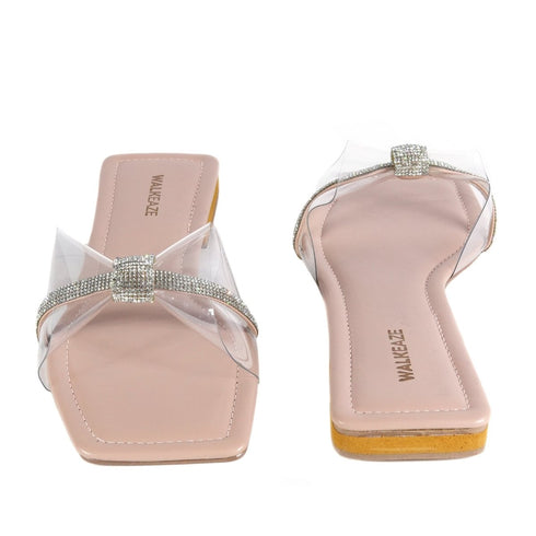Women Formal Slippers - 40165S - Slippers - Walkeaze