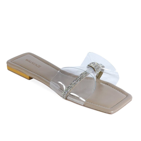 Women Formal Slippers - 40165S - Slippers - Walkeaze