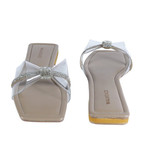 Women Formal Slippers - 40165S - Slippers - Walkeaze