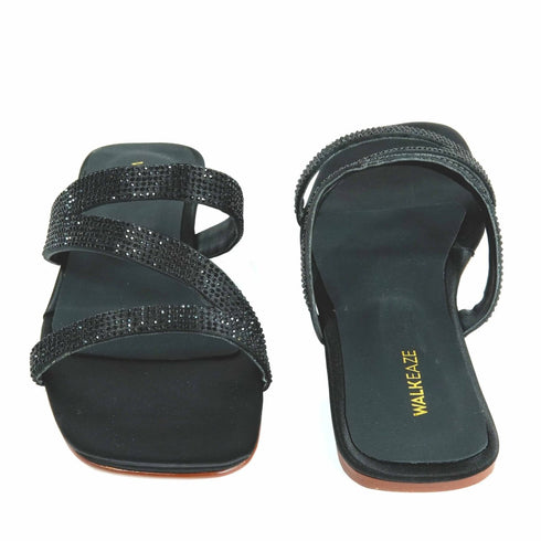 Women Formal Slippers - 40172S - Slippers - Walkeaze