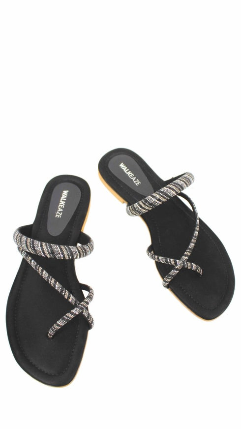 Women Formal Slippers - 40772S - Slippers - Walkeaze