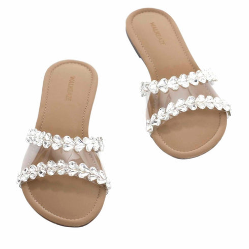 Women Formal Slippers - 40820S - Slippers - Walkeaze