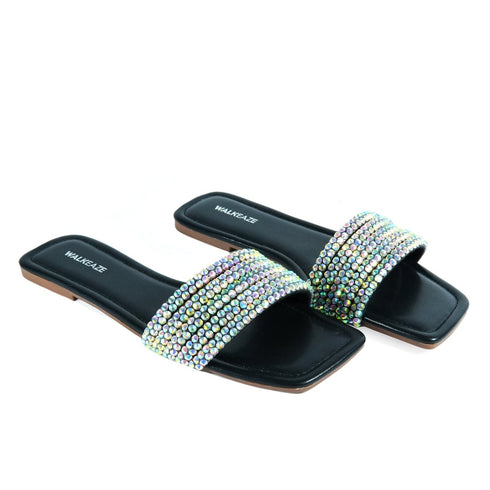 Women Formal Slippers - 40882S - Slippers - Walkeaze