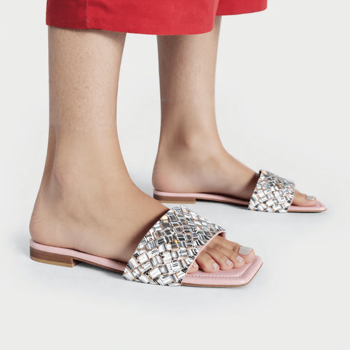 Women Formal Slippers - 40883S - Slippers - Walkeaze