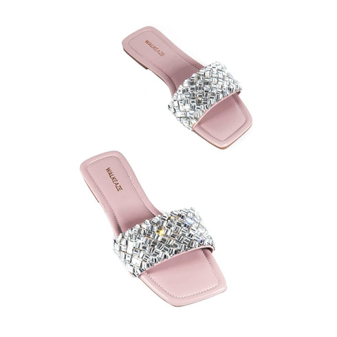 Women Formal Slippers - 40883S - Slippers - Walkeaze
