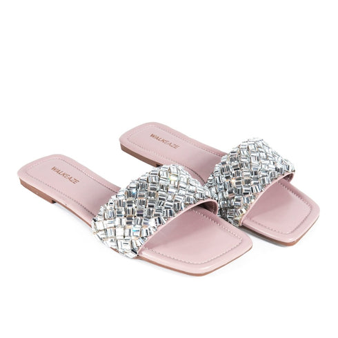 Women Formal Slippers - 40883S - Slippers - Walkeaze
