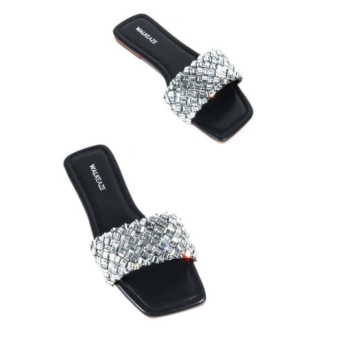 Women Formal Slippers - 40883S - Slippers - Walkeaze