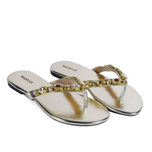 Women Formal Slippers - 40942S - Slippers - Walkeaze