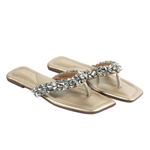 Women Formal Slippers - 41021S - Slippers - Walkeaze