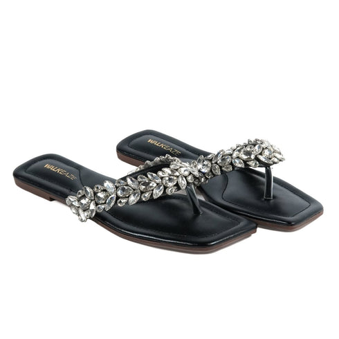 Women Formal Slippers - 41021S - Slippers - Walkeaze