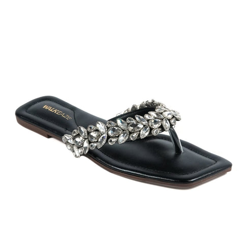 Women Formal Slippers - 41021S - Slippers - Walkeaze