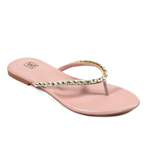 Women Formal Slippers - 41053S - Slippers - Walkeaze