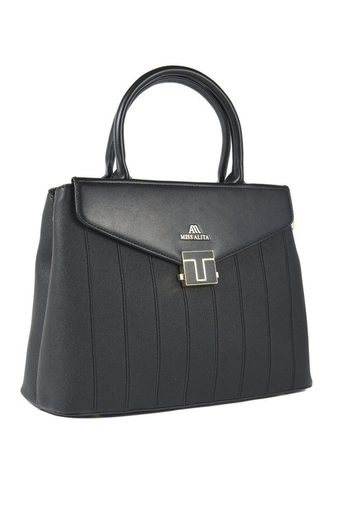 Women Hand Bag - 15132B - Hand Bag - Walkeaze