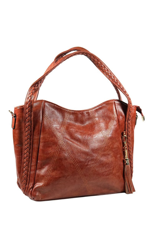 Women Hand Bag - 15414B - Hand Bag - Walkeaze