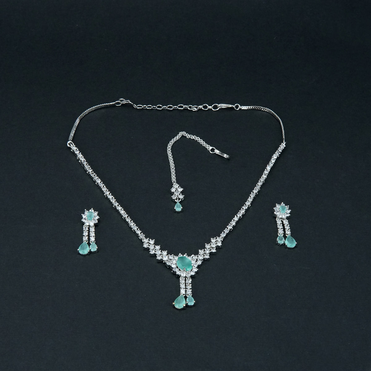 Women Neckless Jewelry 3 Pcs - 004784j