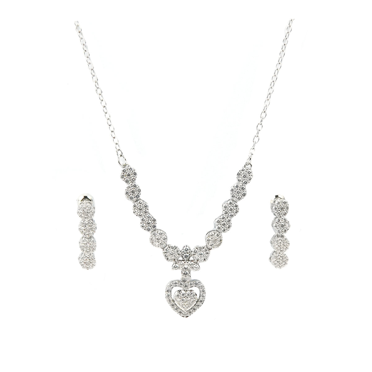 Women Neckless Jewelry 2 Pcs - 004789j