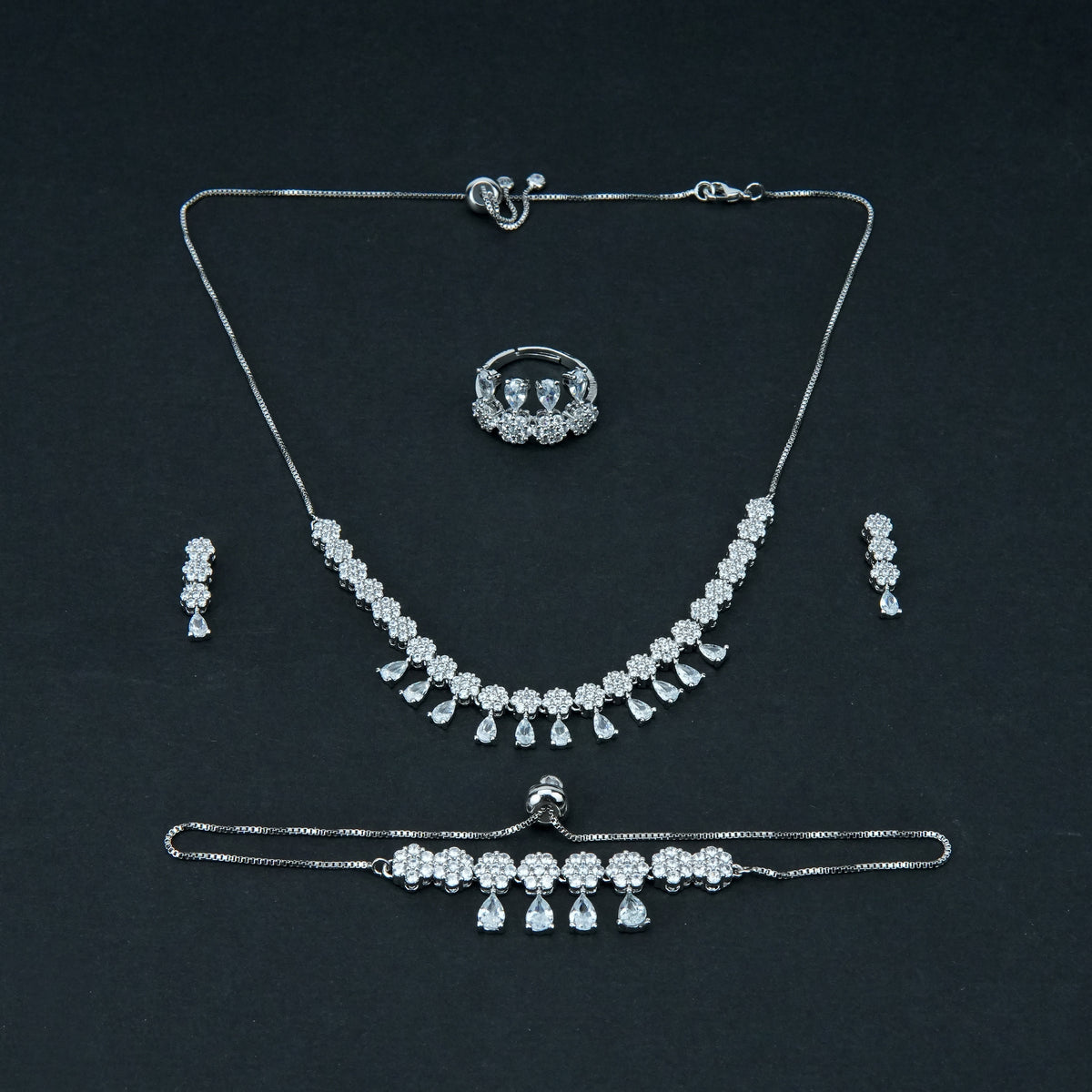 Women Necklace Jewelry 4 Pcs - 004812j