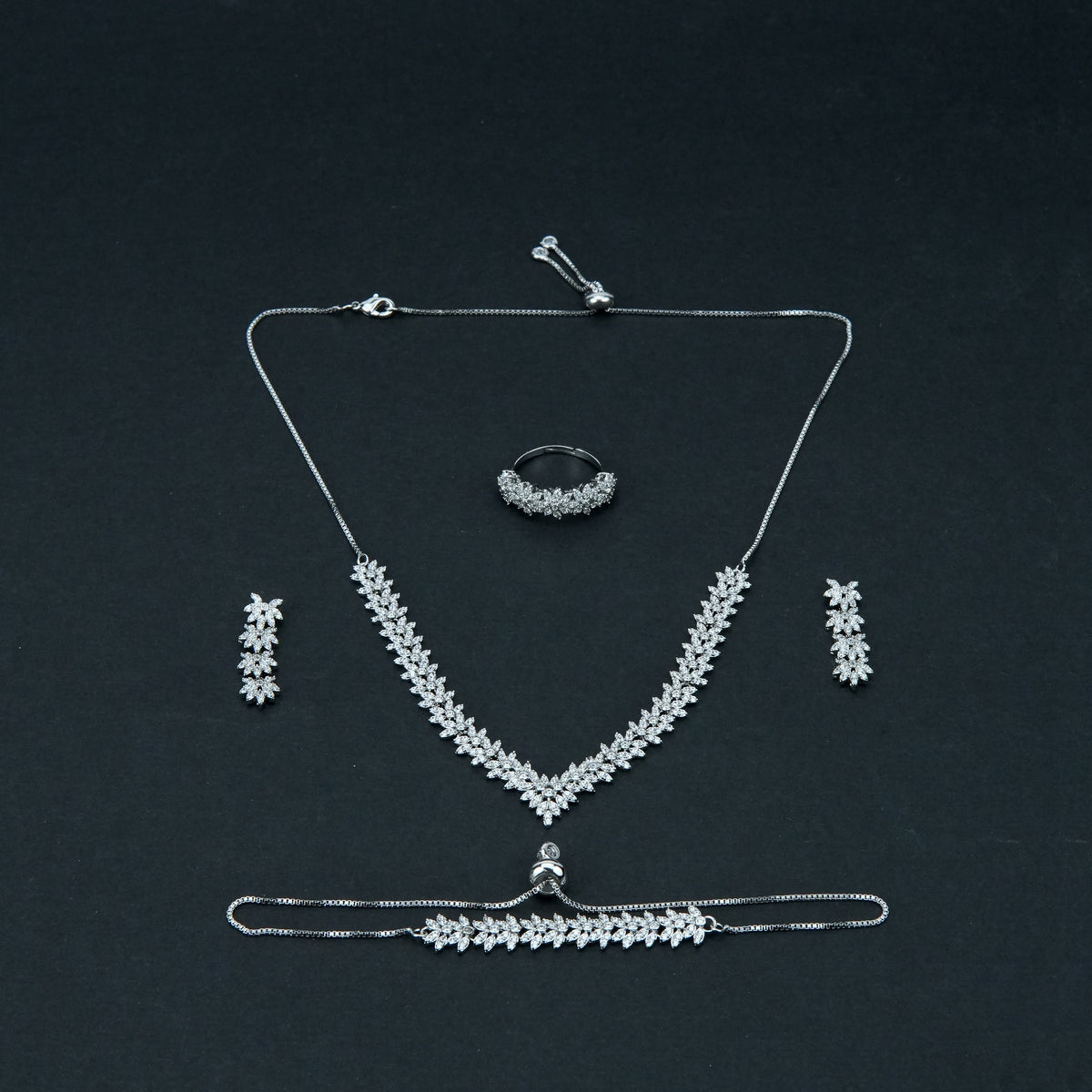 Women Necklace Jewelry 4 Pcs - 004816j