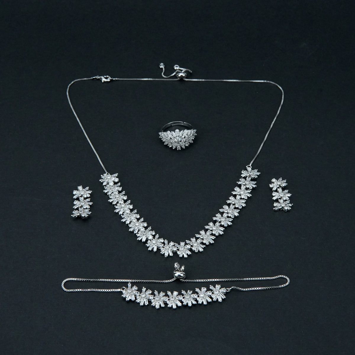 Women Necklace Jewelry 4 Pcs - 004805j