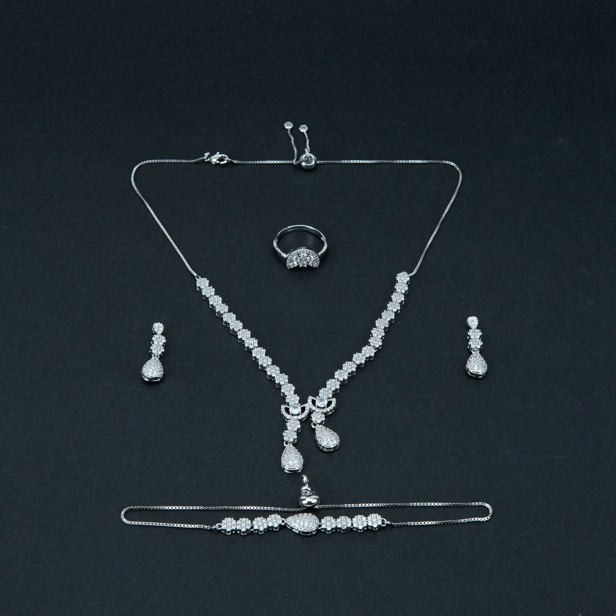 Women Necklace Jewelry 4 Pcs - 004804j